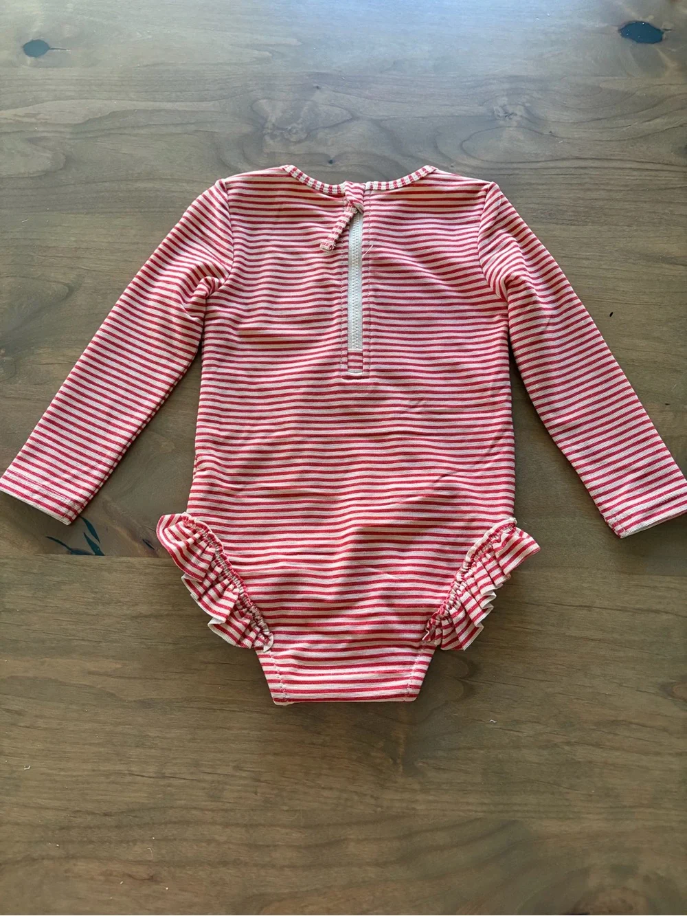 NWT Konges Slojd – Jade Ls Swimsuit – Glitter Stripe Cherry Multiple Sizes